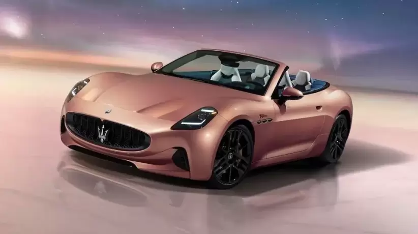 Así es el nuevo Maserati, el convertible eléctrico más rápido del mundo.